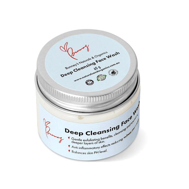 Bunney's Naturals & Organics Deep Cleansing Face Wash Top