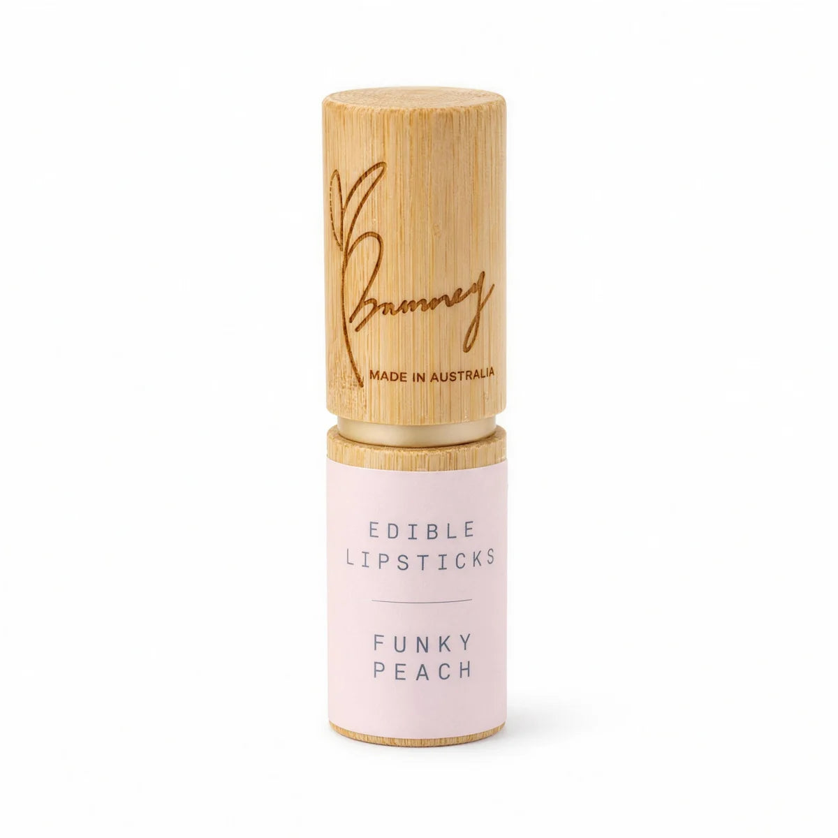 Edible Lipsticks – Funky Peach - Bunney’s Naturals &amp; Organics