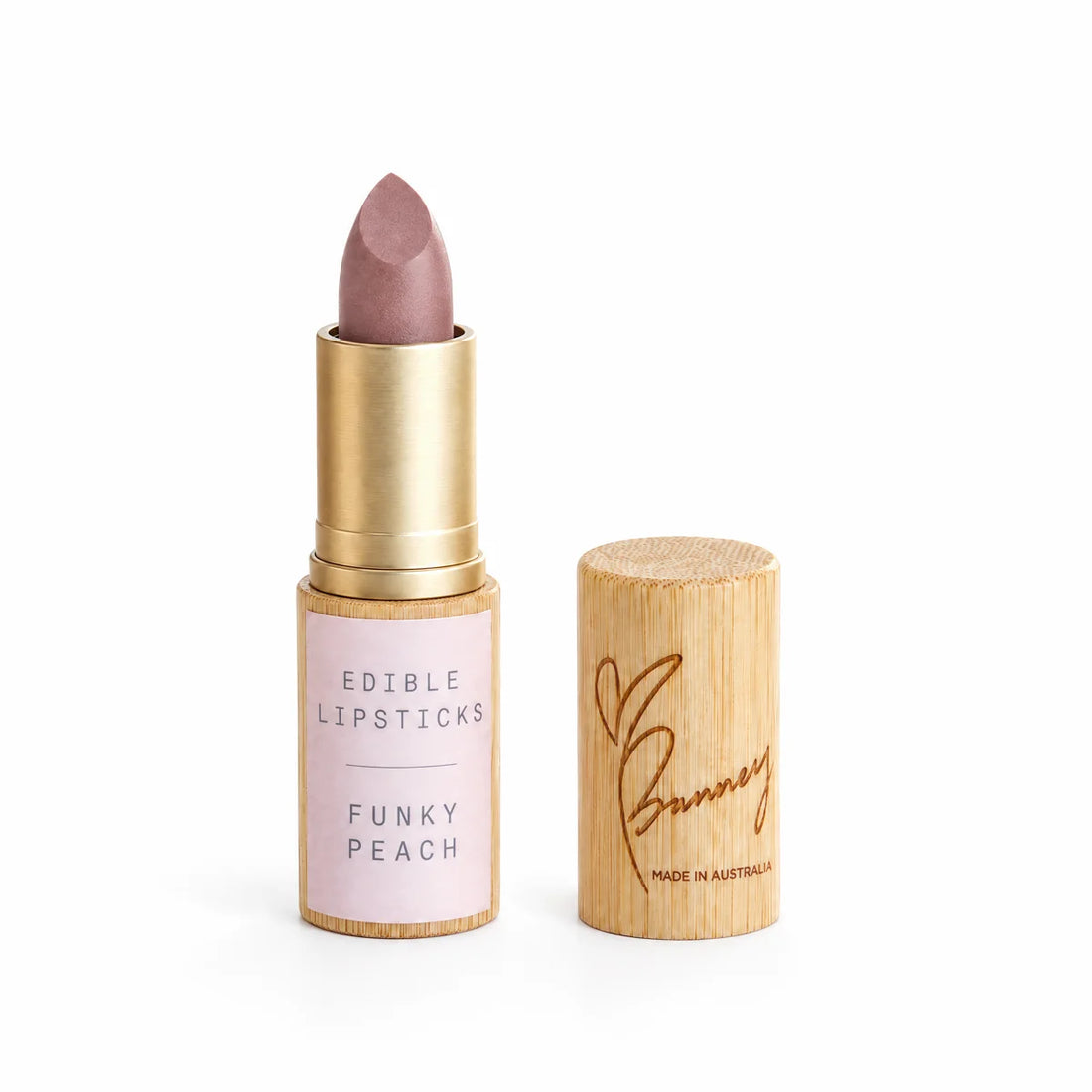 Edible Lipsticks – Funky Peach - Bunney’s Naturals &amp; Organics