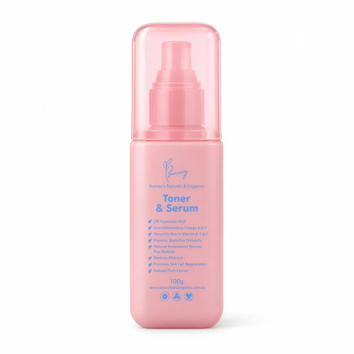 Magnesium Sea Mineral Toner &amp; Serum